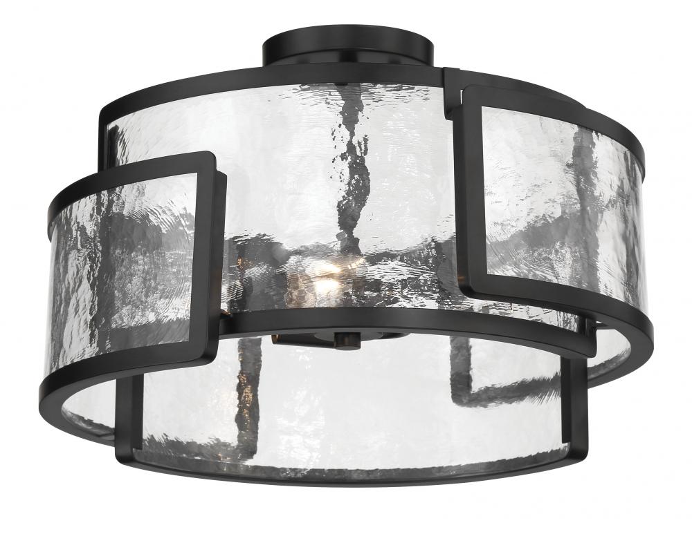 BELLA COLLINA - 3 LIGHT SEMI FLUSH
