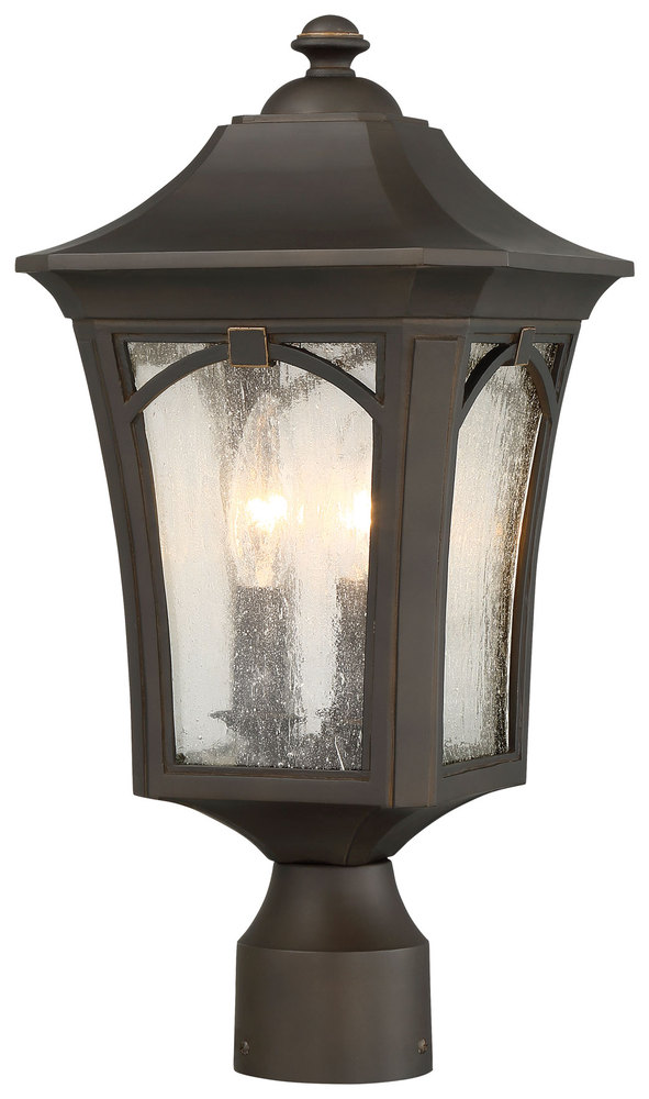 SOLIDA - 3 LIGHT POST MOUNT