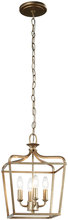 Minka-Lavery 4445-582 - Laurel Estate - 4 Light Pendant (Convertible to Semi Flush)