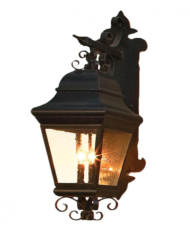 11"W Vincente Lantern Wall Sconce