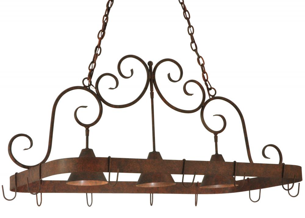 46"L Elana 3 LT Pot Rack