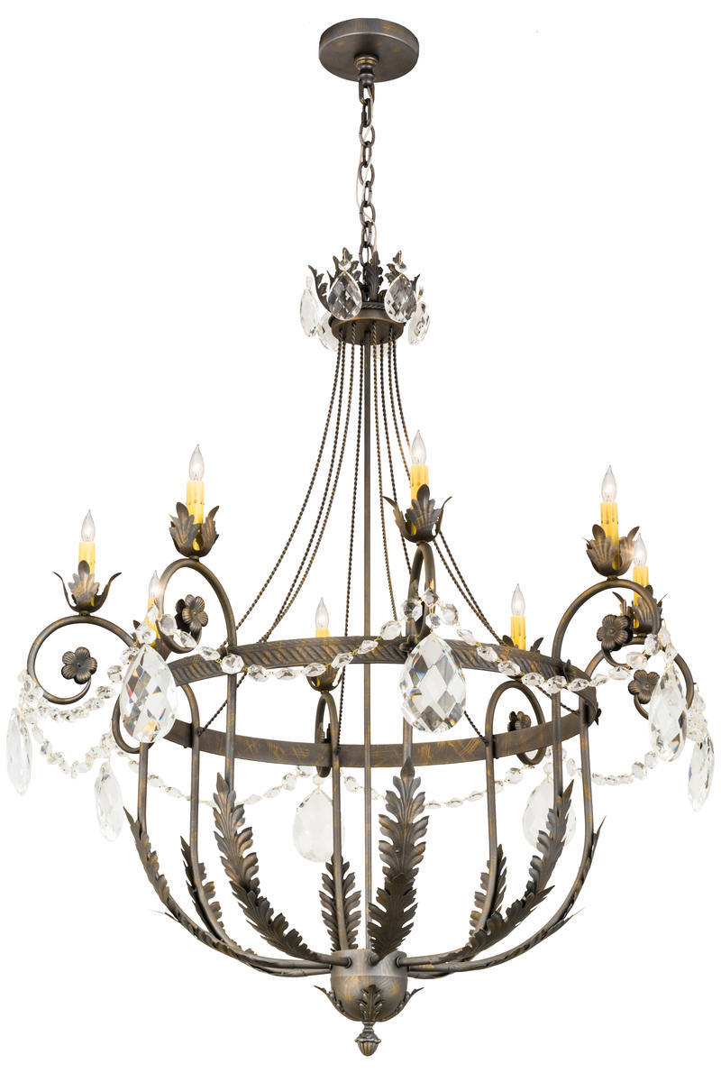 40"W Antonia 8 LT Chandelier