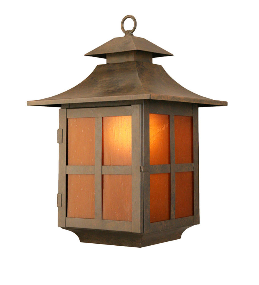 11"W Pagoda Wall Sconce