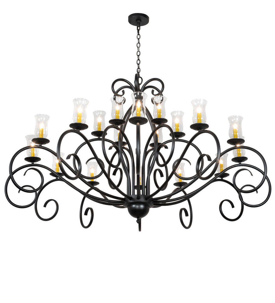 72" Wide Sienna 18 Light Chandelier