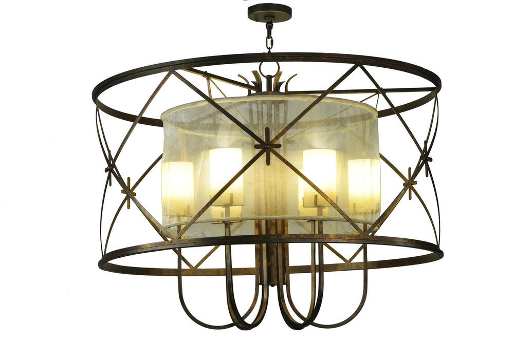 48" Wide Penelope 6 Light Pendant