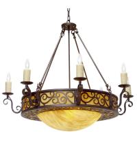 2nd Avenue Designs White 120294 - 42" Wide Delano Chandelier