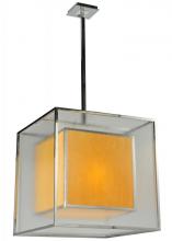 2nd Avenue Designs White 128290 - 22"Sq Quadrato Lange Pendant