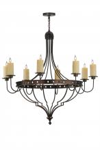 2nd Avenue Designs White 160814 - 48" Wide Bottini 8 Light Chandelier