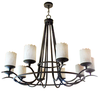 2nd Avenue Designs White 160780 - 60" Wide Octavia 10 Light Chandelier