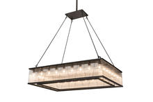 2nd Avenue Designs White 164300 - 60"L Marquee Oblong Pendant