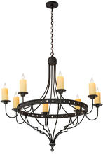 2nd Avenue Designs White 180196 - 48" Wide Bottini 8 Light Chandelier