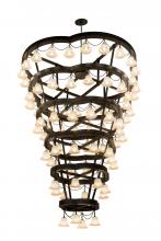 2nd Avenue Designs White 188852 - 96"W Cretella 84 LT Chandelier