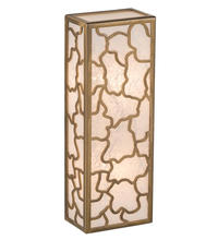 2nd Avenue Designs White 190177 - 6.5" Wide Deserto Seco Wall Sconce