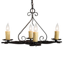 2nd Avenue Designs White 231446 - 28" Wide Elianna 4 Light Chandelier