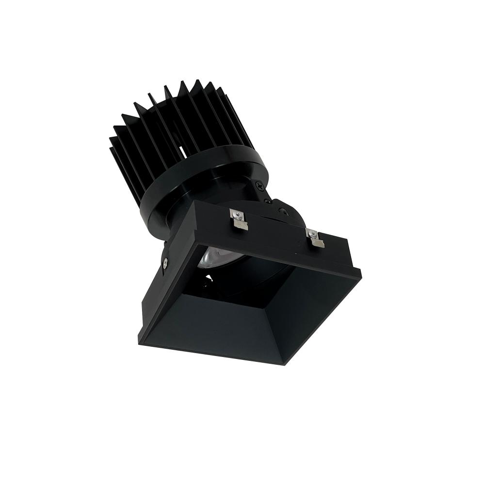 4" Iolite PLUS Square Trimless Adjustable, 1500lm/2000lm (varies by housing), Comfort Dim, Black