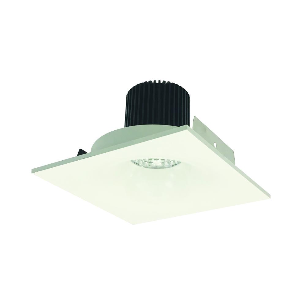 4" Iolite LED Square Bullnose, 1000lm / 14W, 5000K, White Finish