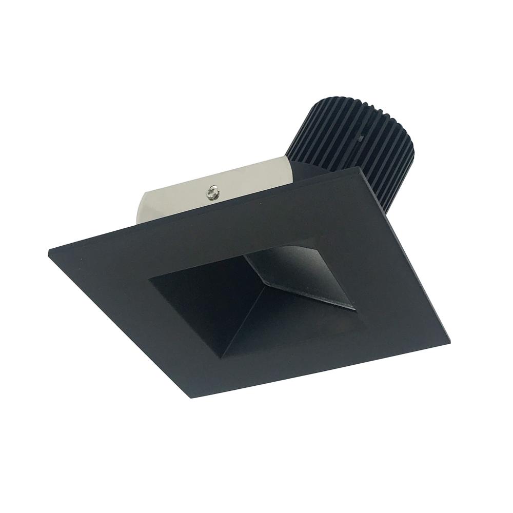 4" Iolite LED Square Wall Wash, 1000lm / 14W, 4000K, Black Reflector / Black Flange