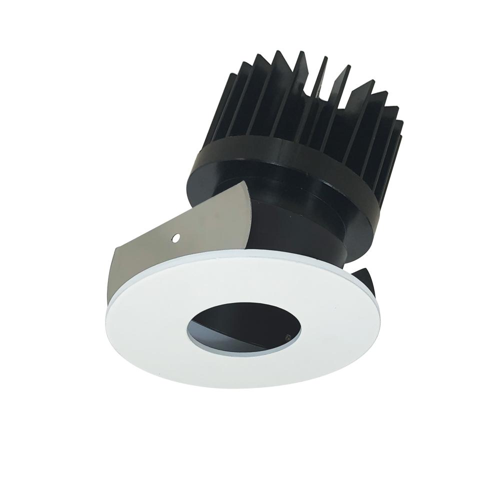 2" Iolite LED Round Adjustable Pinhole, 1500lm/2000lm/2500lm (varies by housing), 3500K, Black