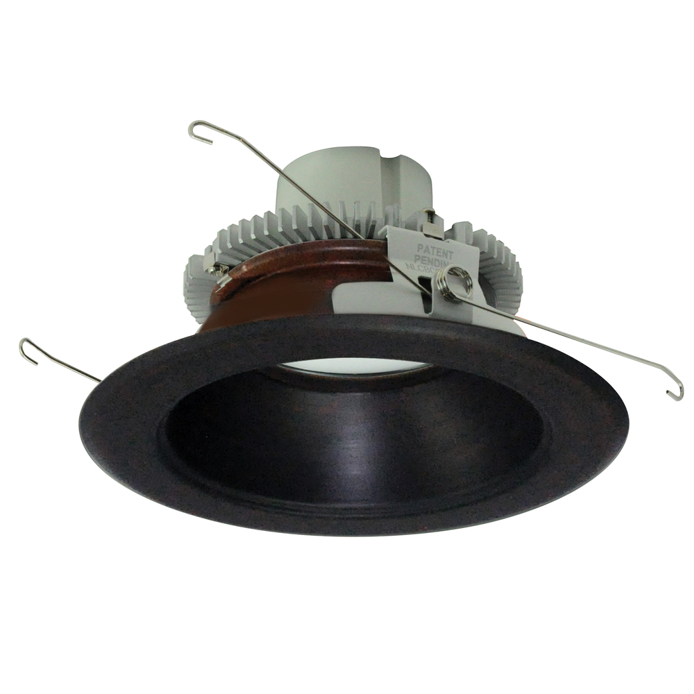 6" Cobalt Click Round Retrofit Reflector, 1000lm / 12W, 3000K, Bronze Reflector / Bronze Flange,