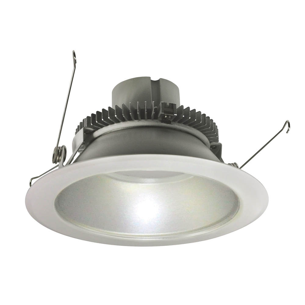 6" Cobalt Click Round Retrofit Reflector, 1000lm / 12W, 3000K, Haze Reflector / White Flange,