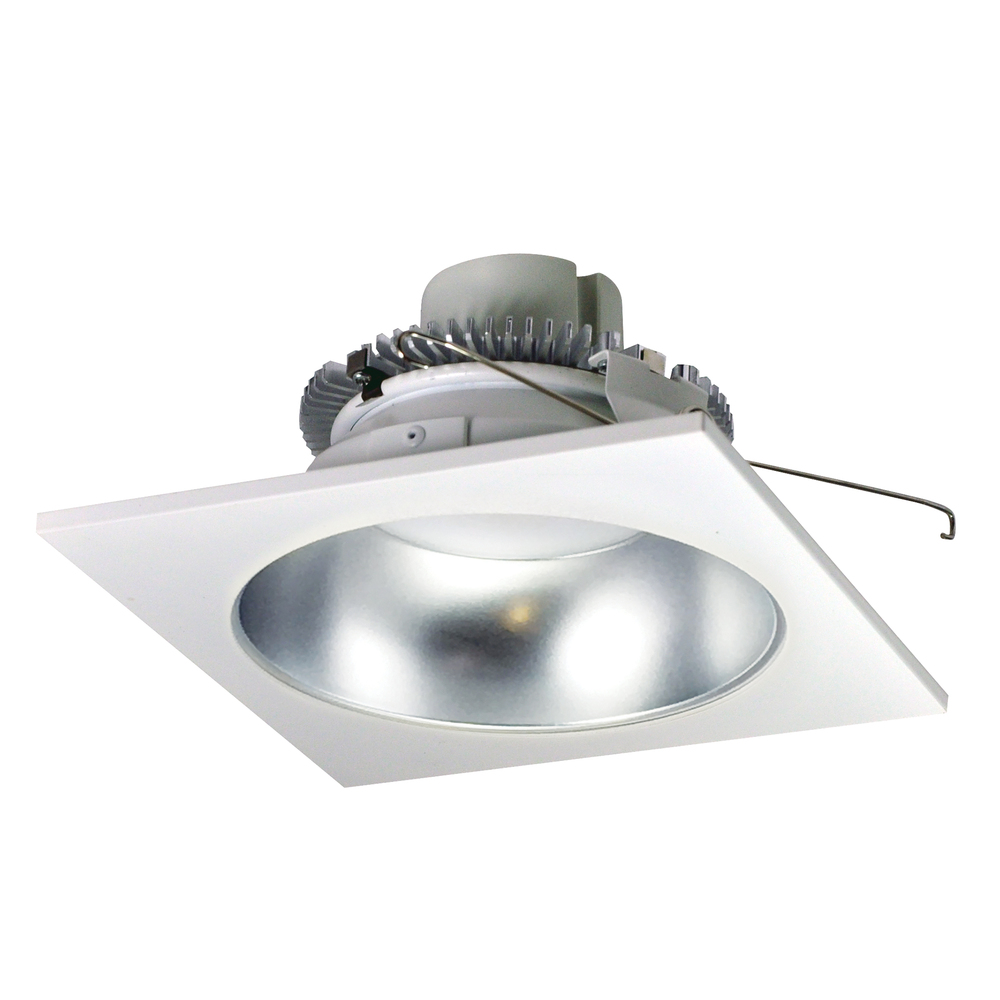 6" Cobalt Click Square Retrofit Reflector with Round Aperture, 1000lm / 12W, 4000K, Diffused