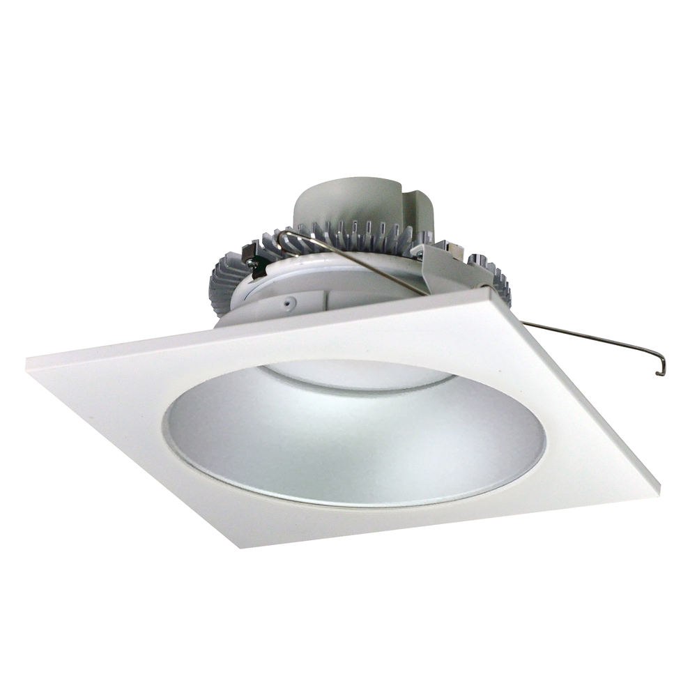 6" Cobalt Click Square Retrofit Reflector with Round Aperture, 750lm / 10W, 3000K, Haze