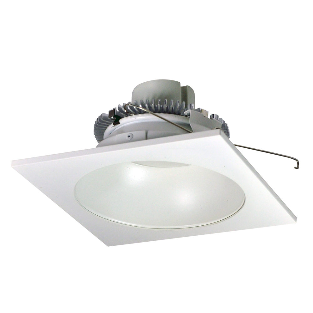 6" Cobalt Click Square Retrofit Reflector with Round Aperture, 750lm / 10W, 2700K, White