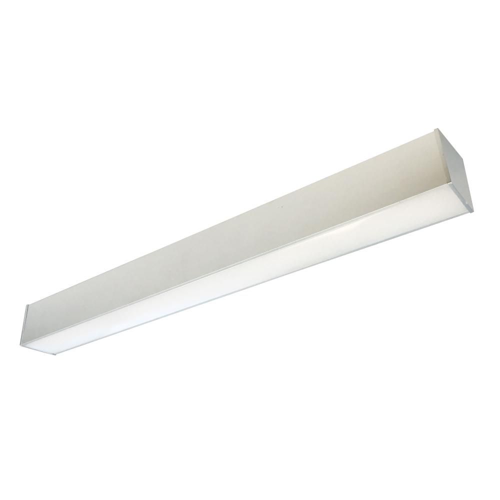 2' L-Line LED Direct Linear w/ Dedicated CCT, 2100lm / 4000K, Aluminum Finish