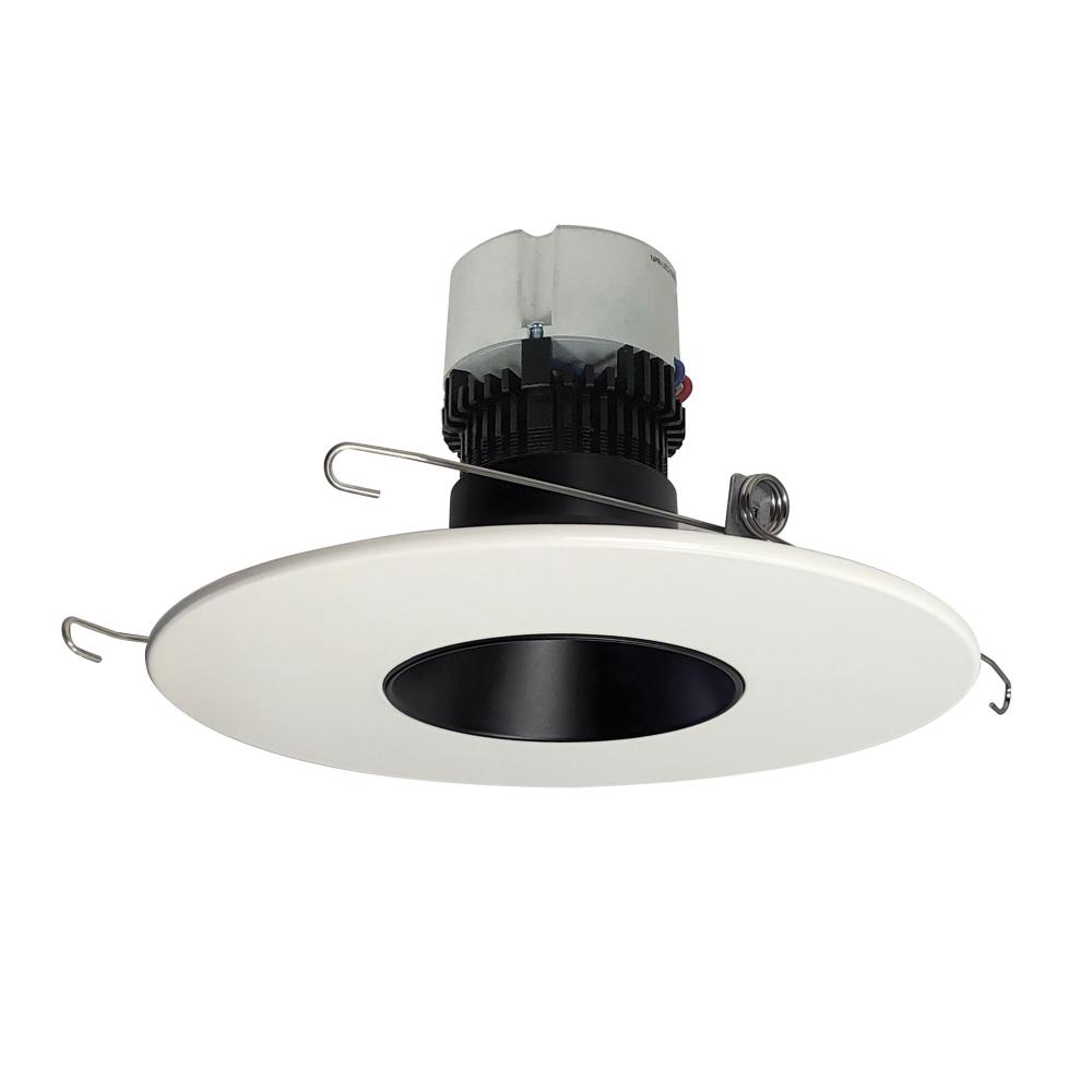 5"/6" Pearl LED Round Retrofit Reflector, 1200lm / 12W, 3000K, Black Reflector / White