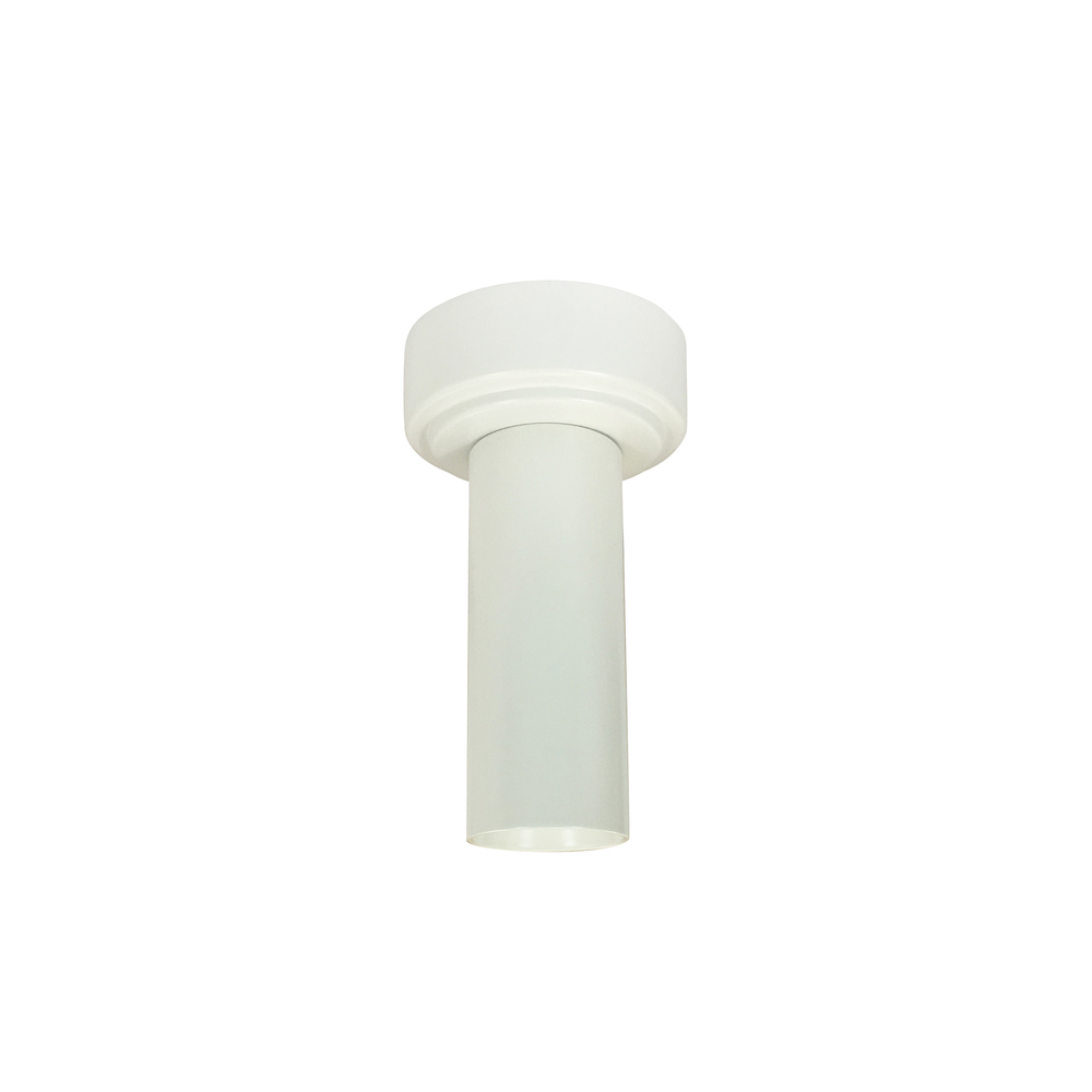 2" iLENE 36" Stem Mount Mini Cylinder, 1000lm, 15W, 2700K, White, 120V Triac/ELV Dimming