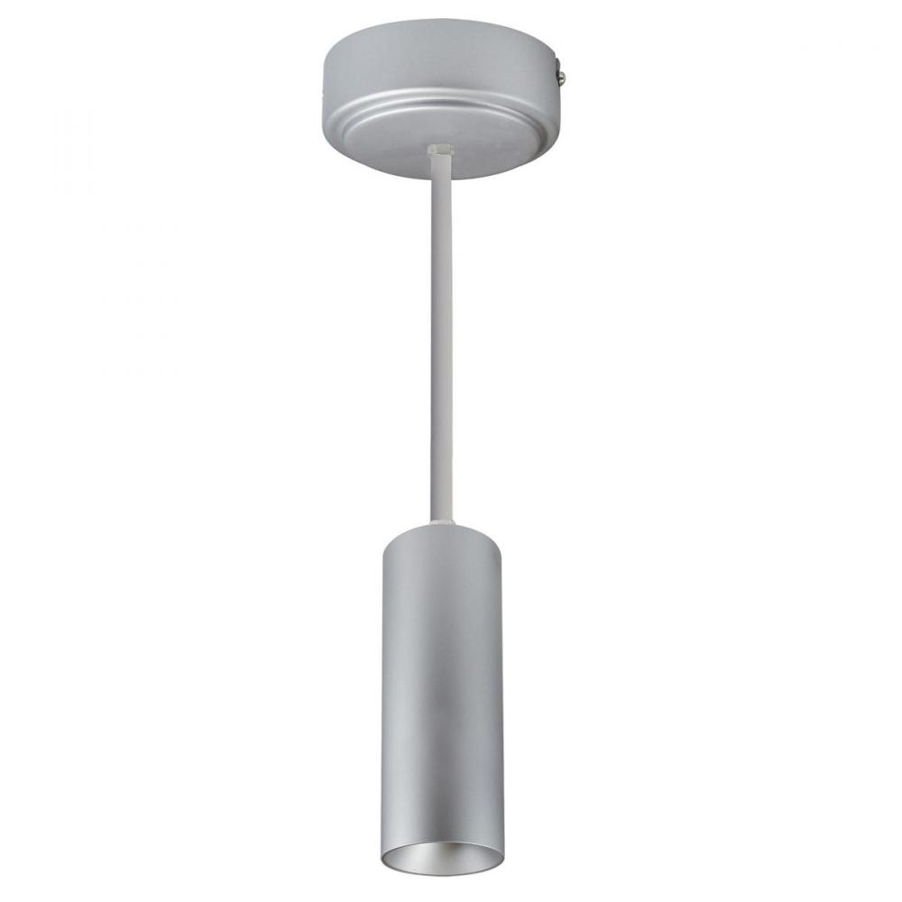 2" iLENE 36" Stem Mount Mini Cylinder, 1000lm, 15W, 3500K, Silver, 120V Triac/ELV Dimming