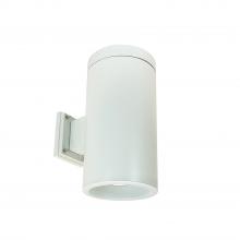 Nora NYLD2-6W10140WWW - 6" Cobalt Wall Mount Cylinder, White, 1000L, 4000K, White Reflector, 120V Triac/ELV Dimming