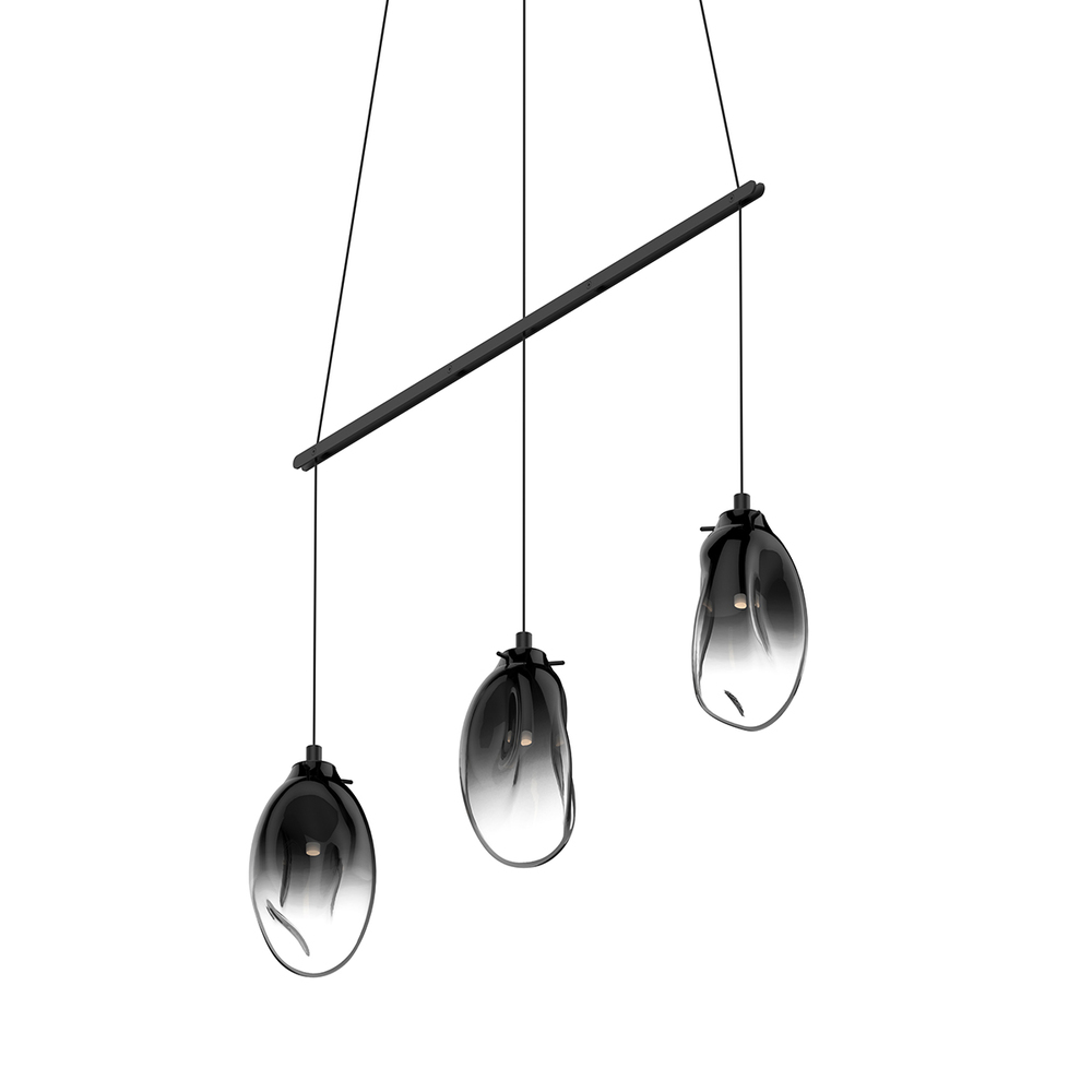 3-Light Linear Spreader LED Pendant