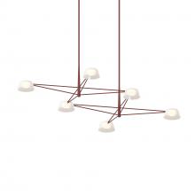 Sonneman 2036.73W - 6-Light Rectangle Pendant