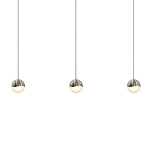 Sonneman 2920.13-SML - 3-Light Rectangle Small LED Pendant