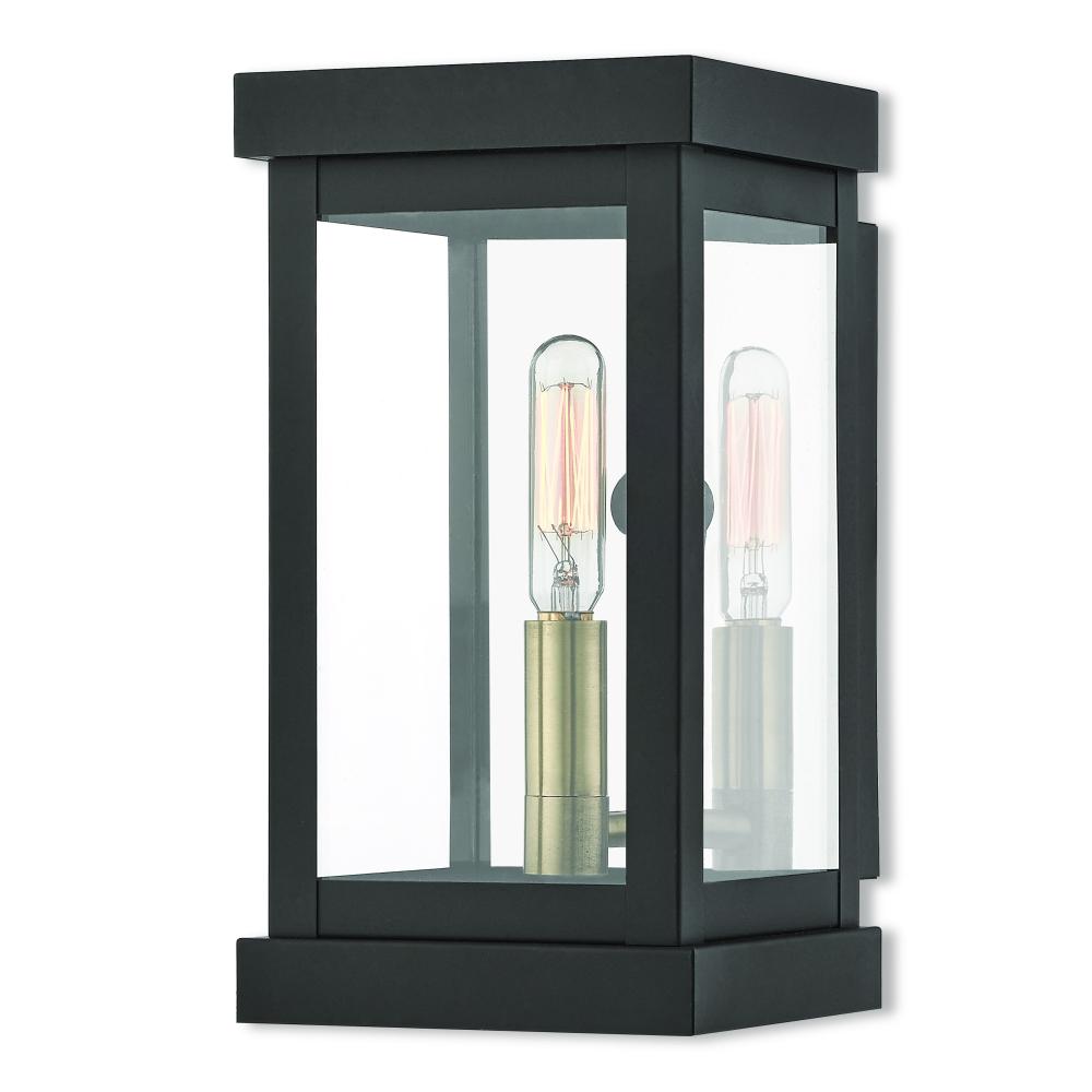 1 Lt BZ Outdoor Wall Lantern