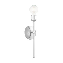 Livex Lighting 16711-05 - 1 Lt Polished Chrome Wall Sconce