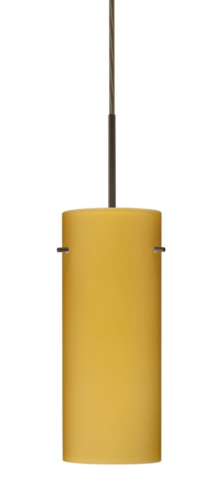 Besa Stilo 10 Pendant Bronze Vanilla Matte 1x100W Medium Base