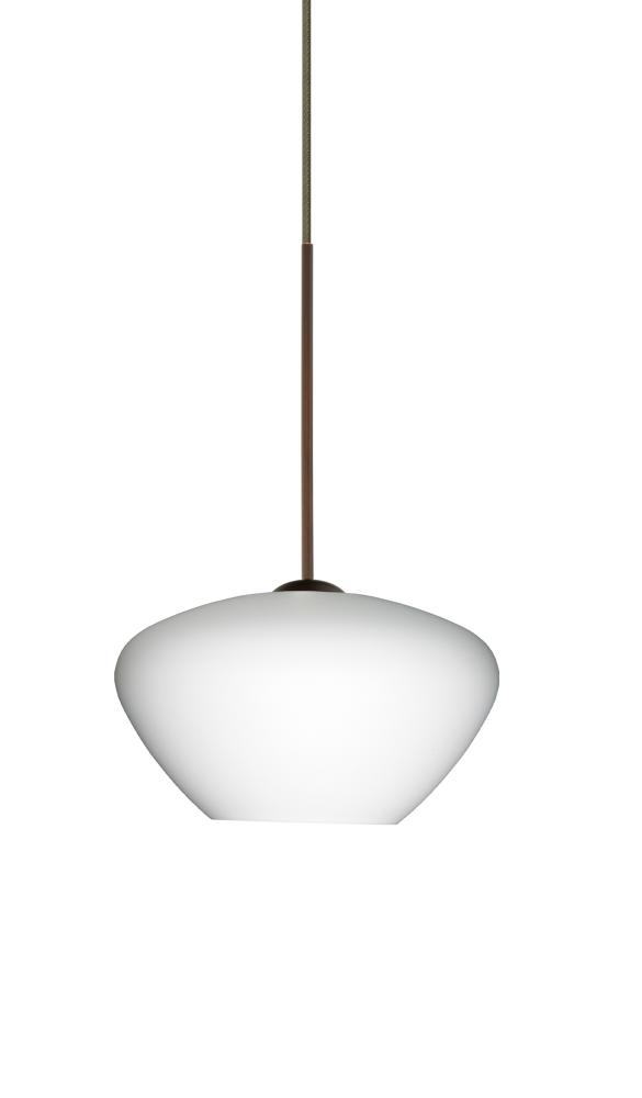 Besa Pendant Peri Bronze Opal Matte 1x5W LED