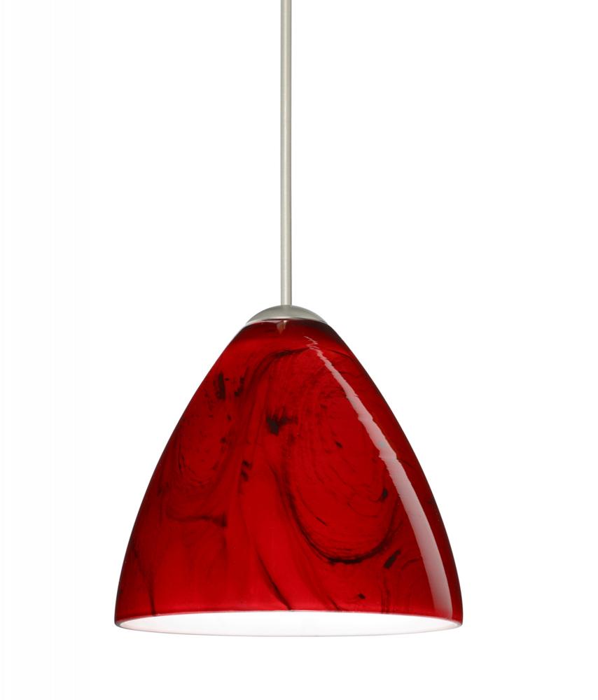 Besa Pendant Mia Satin Nickel Magma 1x5W LED