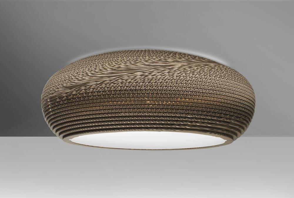 Besa, Venus Ceiling, Bronze Finish, 1x9W LED