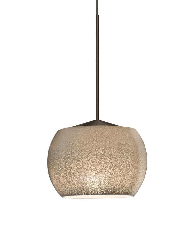 Besa, Keno Cord Pendant for Multiport Canopy, Smoke Sand, Bronze Finish, 1x3W LED