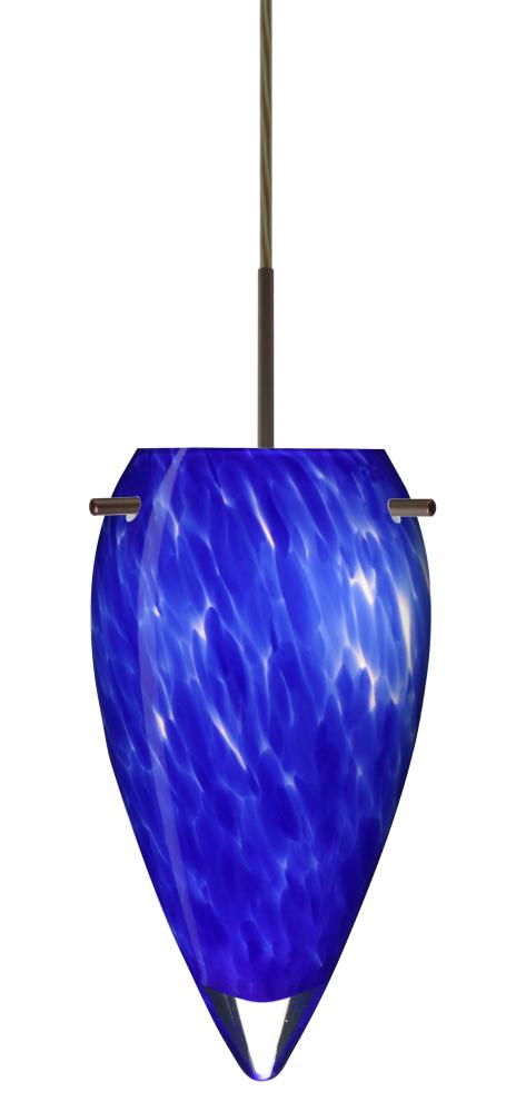 Besa Juli Pendant Bronze Blue Cloud 1x100W Medium Base