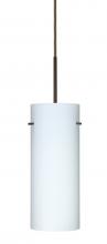 Besa Lighting 1JC-412307-BR - Besa Stilo 10 Pendant Bronze Opal Matte 1x100W Medium Base