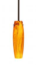 Besa Lighting 1TT-4121HB-MED-BR - Besa Tu Tu Stem Pendant Bronze Habanero 1x40W B10 Med