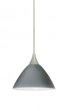 Besa Lighting 1XC-1743TN-SN - Besa Pendant Domi Satin Nickel Titan 1x50W Halogen