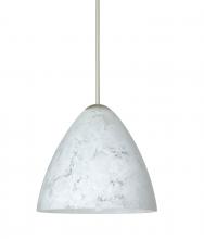 Besa Lighting 1XC-177919-LED-SN - Besa Pendant Mia Satin Nickel Carrera 1x5W LED