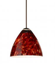 Besa Lighting 1XT-177941-BR - Besa Pendant Mia Bronze Garnet 1x50W Halogen