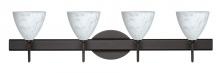 Besa Lighting 4SW-177919-BR - Besa Wall Mia Bronze Carrera 4x40W G9