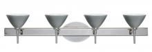 Besa Lighting 4SW-1743TN-CR - Besa Wall Domi Chrome Titan 4x40W G9